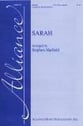 Sarah SSAATB choral sheet music cover